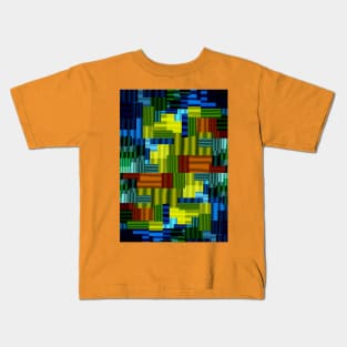 Patchwork Abstract Kids T-Shirt